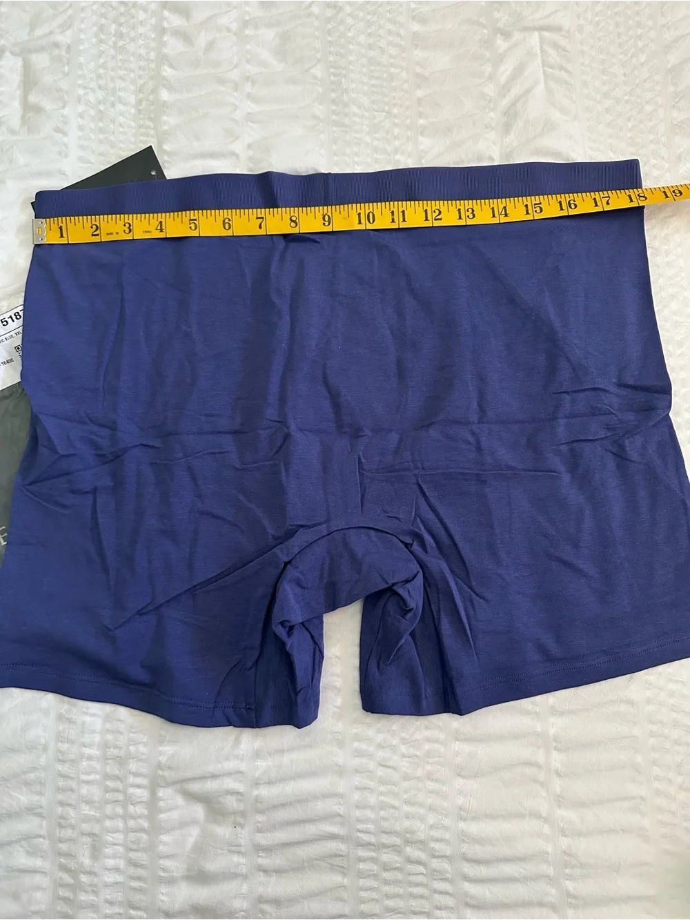 Savage X Fenty Base Boxer Briefs Cosmic Blue - Size XXL